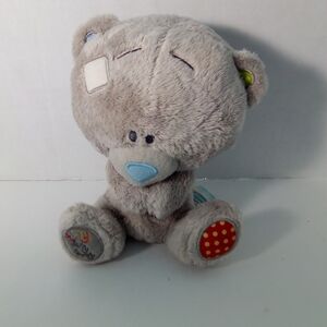 Rare HTF Tiny Tatty Teddy Bear Rattle Stuffed Animal Plush